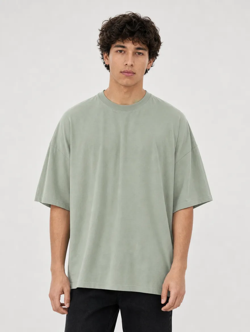 Pack 01 Oversize Verde Manzana